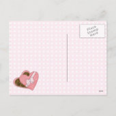 Valentijns voor kinderen feestdagenkaart (Achterkant)