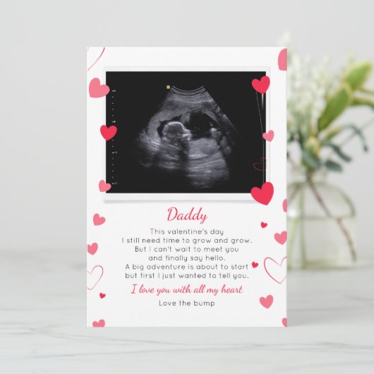 Valentijns voor papa van Bump (Staand voorkant)