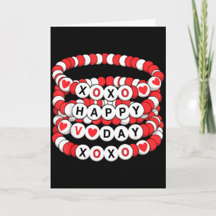 Valentijns Vriendschapsarmbanden Valentijns Vrouwe Kaart