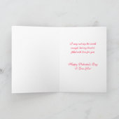 Valentijns vrouw Kaart (Binnen)