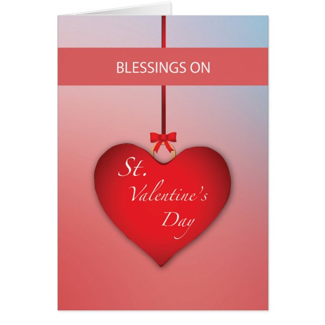 Valentijns Zegen Hart (Voorkant)