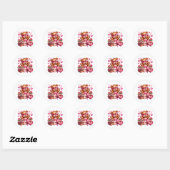Valentijnsbeer Stickers (Vel)
