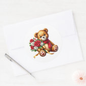 Valentijnsbeer Stickers (Envelop)