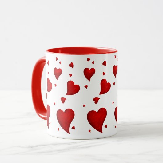 Valentijnsbeker Mok (Voorkant links)