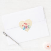 Valentijnsbriefomslag hart sticker (Envelop)
