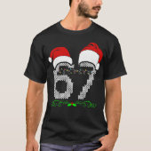 Valentijnscadeau 67 Kerstmis T-shirt (Voorkant)