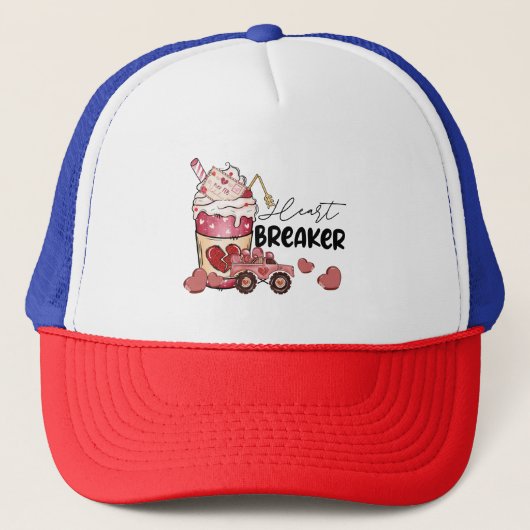 Valentijnscadeau | Hartbreker Trucker Pet (Voorkant)