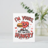 Valentijnscadeau | Ik ben van jou, maar ik heb nog Briefkaart (Staand voorkant)