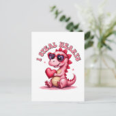 Valentijnscadeau | Ik steel harten Briefkaart (Staand voorkant)