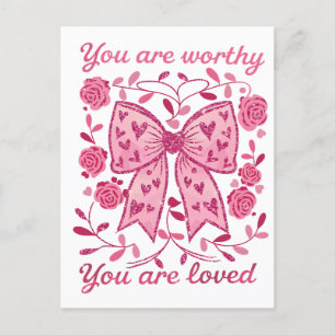 Valentijnscadeau   Je wordt bemind Briefkaart
