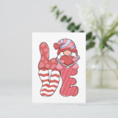 Valentijnscadeau | LIEFDE Gnome Briefkaart (Staand voorkant)