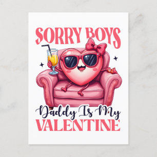 Valentijnscadeau   Papa is mijn valentijn Briefkaart
