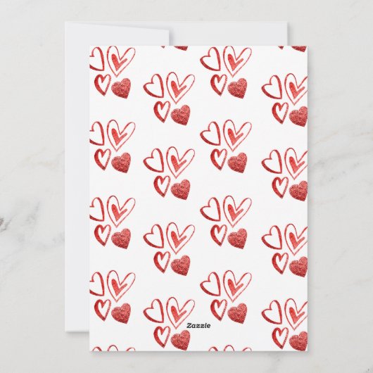 Valentijnscadeau voor liefhebbers van de Dog Great Feestdagenkaart (Achterkant)