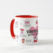 Valentijnscadeaus voor jezelf mok (Voorkant links)