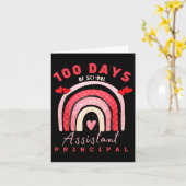 Valentijnsdag 100 dagen school Instant Directeur P Kaart (Gele Bloem)