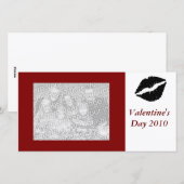 Valentijnsdag 2010 Fotokaart Feestdagenkaart (Voorkant / Achterkant)
