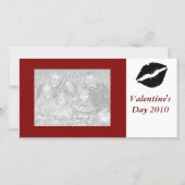 Valentijnsdag 2010 Fotokaart Feestdagenkaart (Voorkant)