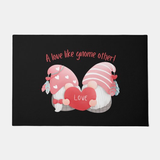 Valentijnsdag 2023 Ideeën Cute Deurmat (Voorkant)