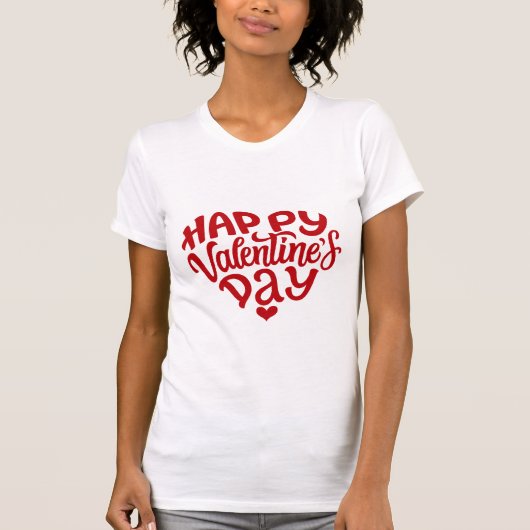 Valentijnsdag 2024 14 februari t-shirt (Voorkant)