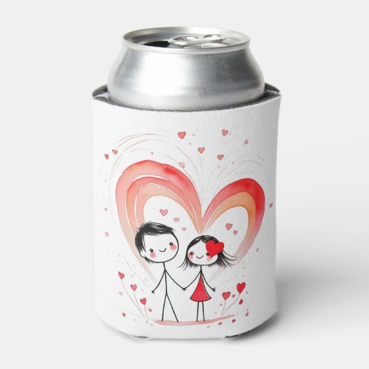 Valentijnsdag 2025 blikjeskoeler (Blikje Voorkant)