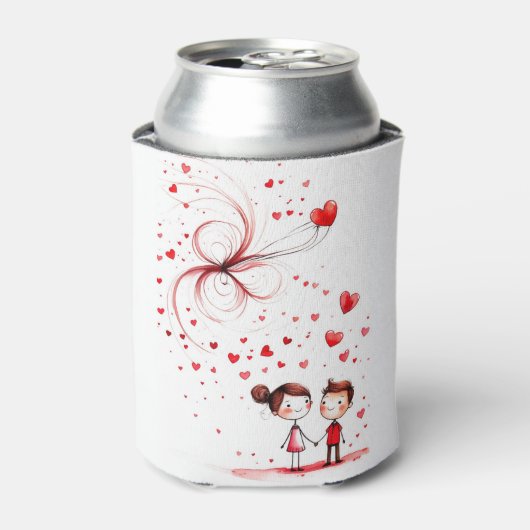 Valentijnsdag 2025 blikjeskoeler (Blikje Voorkant)