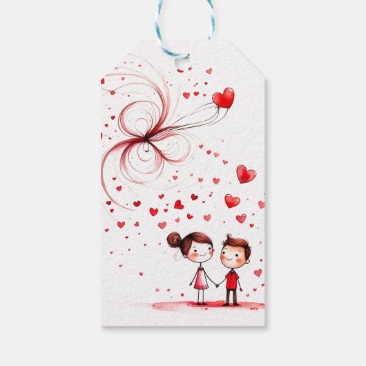 Valentijnsdag 2025 cadeaulabel (Achterkant)