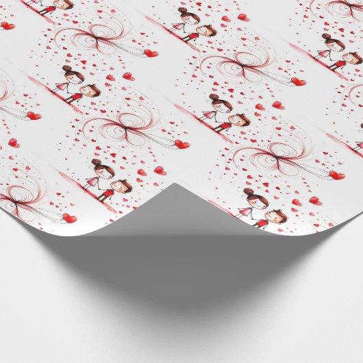 Valentijnsdag 2025 cadeaupapier (Hoek)