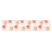 Valentijnsdag 2025: Schattigee en speelse engelen  Korte Tafelloper (Horizontaal)