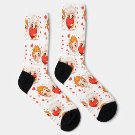 Valentijnsdag 2025: Schattigee en speelse engelen  Sokken