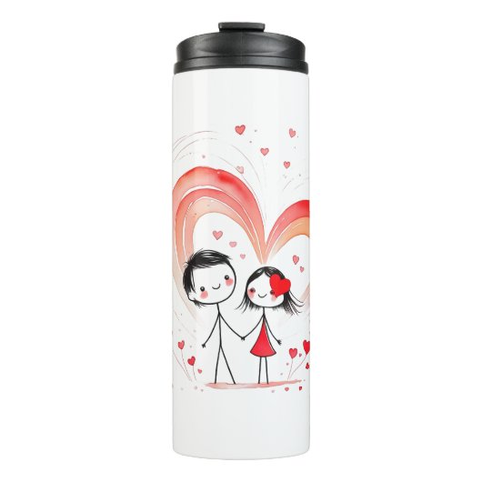 Valentijnsdag 2025 thermosbeker (Voorkant)