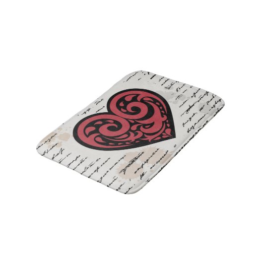 Valentijnsdag 2 badmat (Gekanteld)