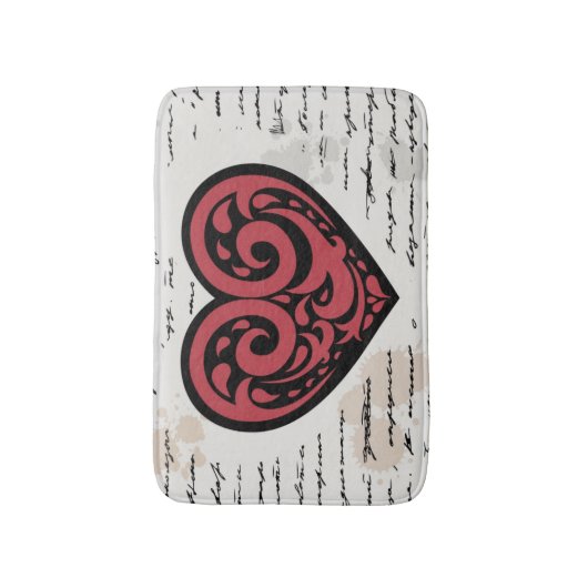 Valentijnsdag 2 badmat (Voorkant Verticaal)