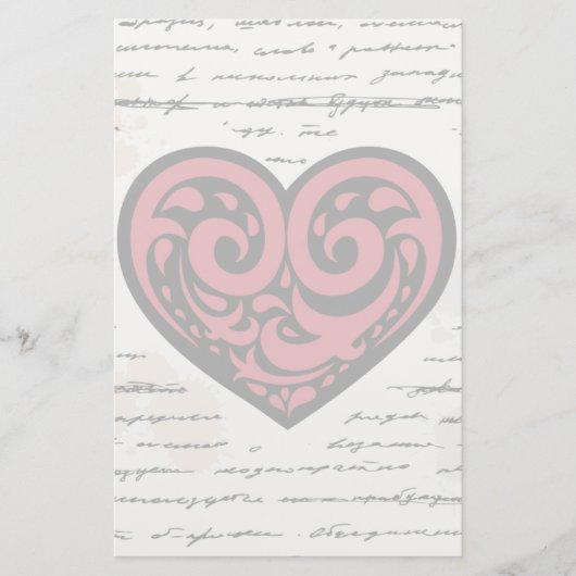 Valentijnsdag 2 briefpapier (Voorkant)