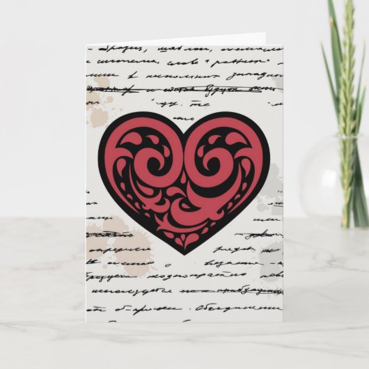 VALENTIJNSDAG 2 FEESTDAGEN KAART (Voorkant)