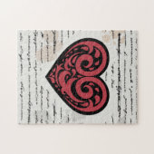 Valentijnsdag 2 legpuzzel (Horizontaal)