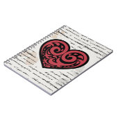 Valentijnsdag 2 notitieboek (Linkerzijde)