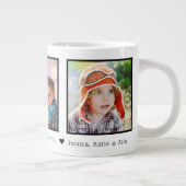 Valentijnsdag 3 Foto's op maat Grote Koffiekop (Rechts)