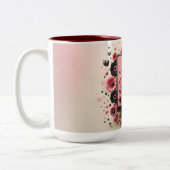 Valentijnsdag 3D A tot Z Alfabet Koffie Mok (Links)