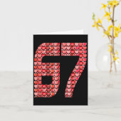 Valentijnsdag 67 Meme Gevuld Met Harten Grappige S Kaart (Gele Bloem)