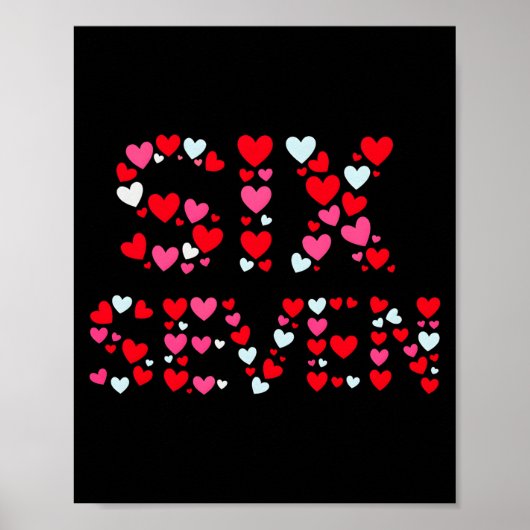 Valentijnsdag 67 Meme Vol Geheimen Funny S Poster (Voorkant)