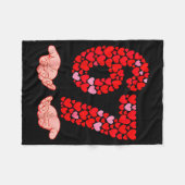 Valentijnsdag 67 Meme Vol Hartjes Grappig S Fleece Deken (Voorkant (Horizontaal))