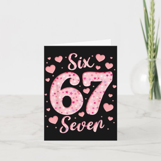 Valentijnsdag 67 Meme Vol Hartjes Grappig S Kaart (Voorkant)