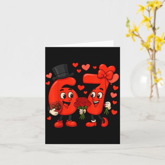 Valentijnsdag 67 Meme Vol Met Hartjes Grappig S Kaart (Gele Bloem)