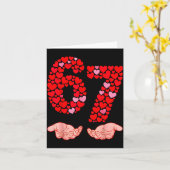 Valentijnsdag 67 Meme Vol Met Hartjes Grappig S Kaart (Gele Bloem)