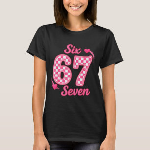 Valentijnsdag 67 Meme Vol met Hartjes Grappig S T-shirt