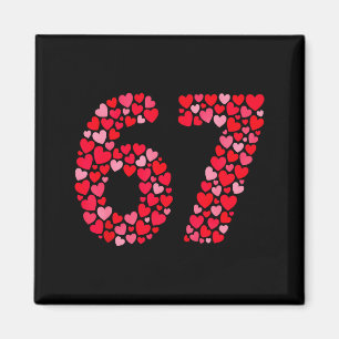Valentijnsdag 67 Meme Zes Zeven 6 7 Valentijn Hij Magneet