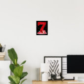Valentijnsdag 67 Vol Hart Grappig Zes Zeven Poster (Thuiskantoor)