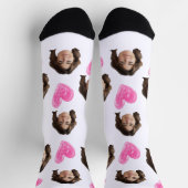 Valentijnsdag Aangepaste foto gezicht Sokken (Top)