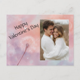 Valentijnsdag aangepaste fotokaart voor koppels feestdagenkaart