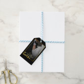 Valentijnsdag aangepaste koppel foto cadeaulabel (Met Touw)